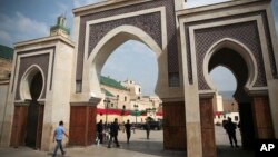 دروازه شهر قدیمی فاس در مراکش