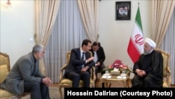 غیبت محمدجواد ظریف در دیدار روحانی و بشار اسد و در مقابل آن حضور قاسم سلیمانی در این دیدار