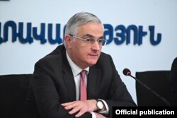 Deputy Prime Minister Mher Grigorian