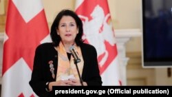 სალომე ზურაბიშვილი, საქართველოს პრეზიდენტი.
