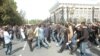 Беспорядки во время митинга оппозиции, Бишкек, 3 октября 2012 года.