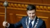 Президент України Володимир Зеленський під час інавгурації, 20 травня 2019 року