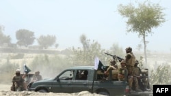 Pakistani solders on patrol in the volatile Balochistan Province (file photo)