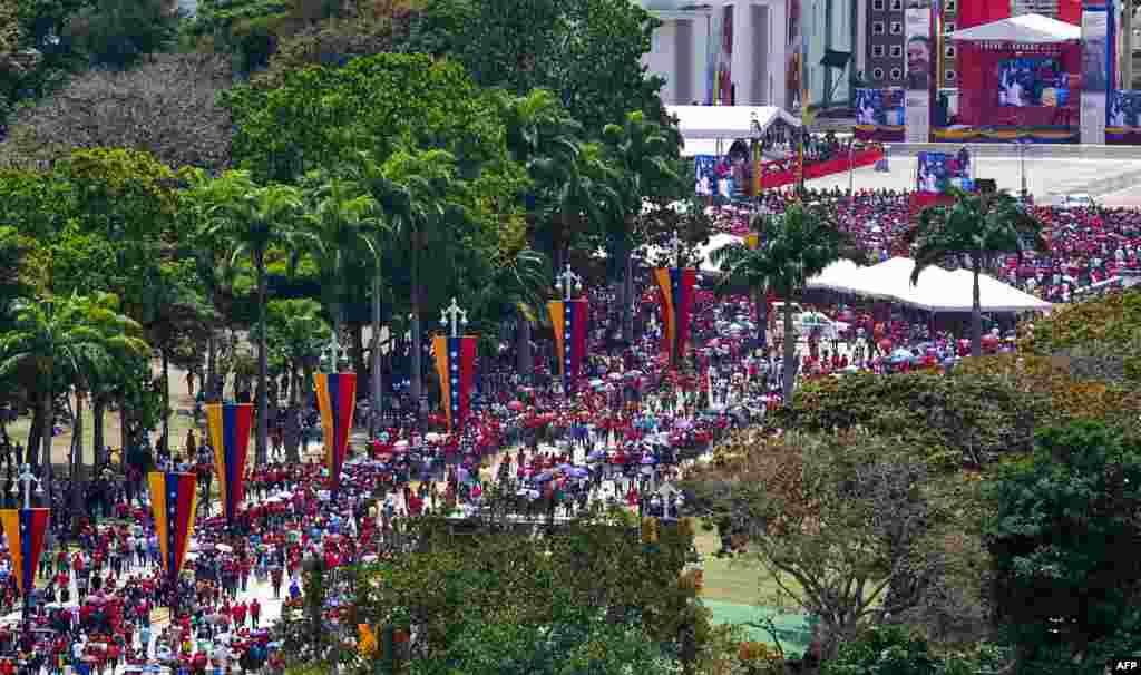 Venecuela, Caracas, 7. mart 2013. Foto: AFP / Luis Camacho