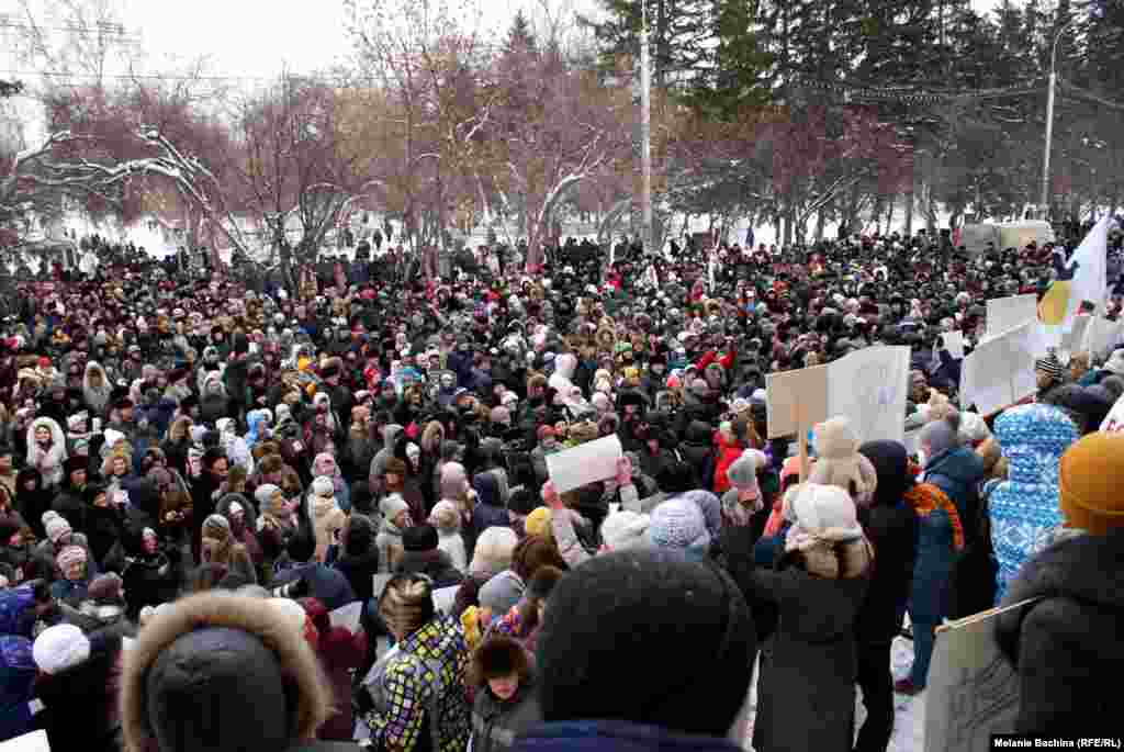 Пикет в Томске в защиту "ТВ-2"
