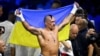 Український боксер Олександр Усик після перемоги в бою-реванші з британцем Ентоні Джошуа. Місто Джидда, Саудівська Аравія, 16 серпня 2022 року 