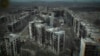 An aerial view of Toretsk, a city in the Donetsk region of Ukraine.
