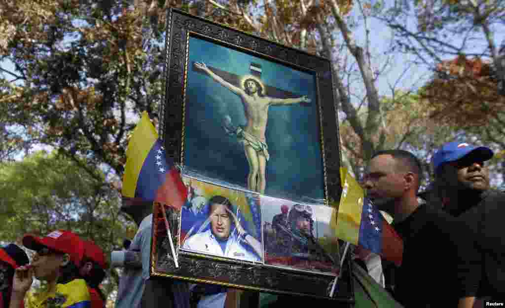 Venecuela, Caracas, 8. mart 2013. Foto: REUTERS / Jorge Dan Lopez
