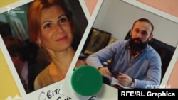 Svitlana Jemeljanova (lijevo), bivša supruga Artura Jemeljanova (desno), uticajnog sudije iz doba Janukoviča, bivša je zamjenica gradskog vijeća Partije regija koja je kupila više od milion dolara u nekretninama u Dubaiju.