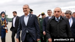 Məsud Pezeşkian Azərbaycana rəsmi səfərə gəlib