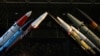 Iranian missiles are displayed at the Islamic Revolutionary Guards Corps (IRGC) Aerospace Force Museum in Tehran. (file photo)