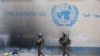 Izraelski vojnici unutar evakuiranog kompleksa Agencije Ujedinjenih naroda za pomoć palestinskim izbjeglicama (UNRWA) u gradu Gazi, 8. februar 2024.
