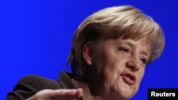 German Chancellor Angela Merkel