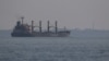O nava cargo sub pavilion turcesc iese din portul Odesa, pe 16 iulie 2023.