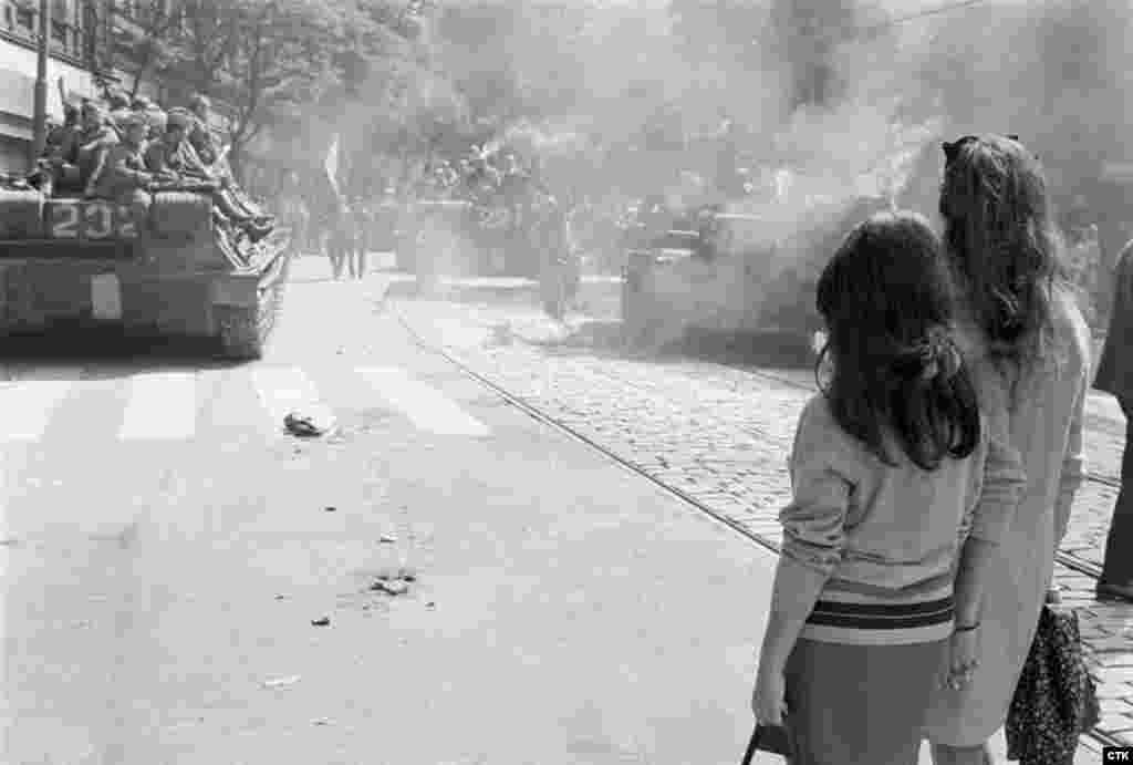 Praqa, 21 avqust 1968-ci il. 