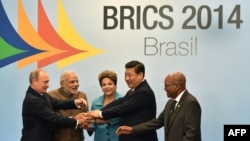 BRICS-ის სამიტის მონაწილე ქვეყნების ლიდერები