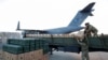UKRAINE – Lithuania's military aid including Stinger anti-aircraft missiles, delivered as part of the security support package for Ukraine, is unloaded at the Boryspil International Airport outside Kyiv, February 13, 2022