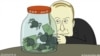 Політична карикатура Євгенії Олійник