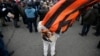Митинг в Москве в поддержку политики Путина на Украине