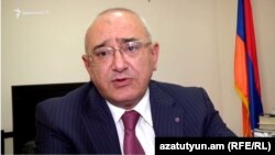 Armenia - Tigran Mukuchian, chairman of the Central Election Commission, 30April, 2017