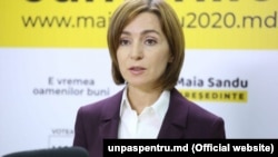 Новообрана президентка Молдови Мая Санду