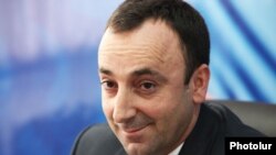 Արդարադատության նախարար Հրայր Թովմասյանը: