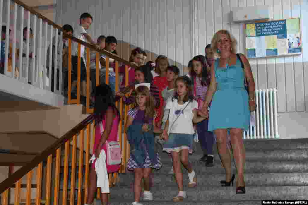 Osnovna škola "Vlado Tasevski", Skopje, 3. septembar 2012.