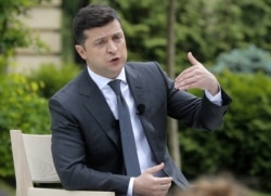 Президент України Володимир Зеленський під час пресконференції. Київ, 20 травня 2020 року