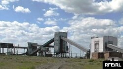 Одна из угольных шахт в Карагандинской области