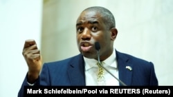 Britanski ministar vanjskih poslova David Lammy osudio je udaljavanje Gruzije od "demokratskih normi". (arhivska fotografija)