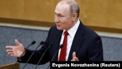 Референдум, який може дозволити Путіну переобиратися на посаду президента втретє поспіль, відбудеться в Росії 22 березня