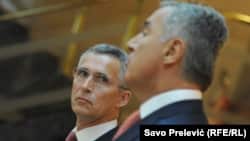 Jens Stoltenberg i Milo Đukanović