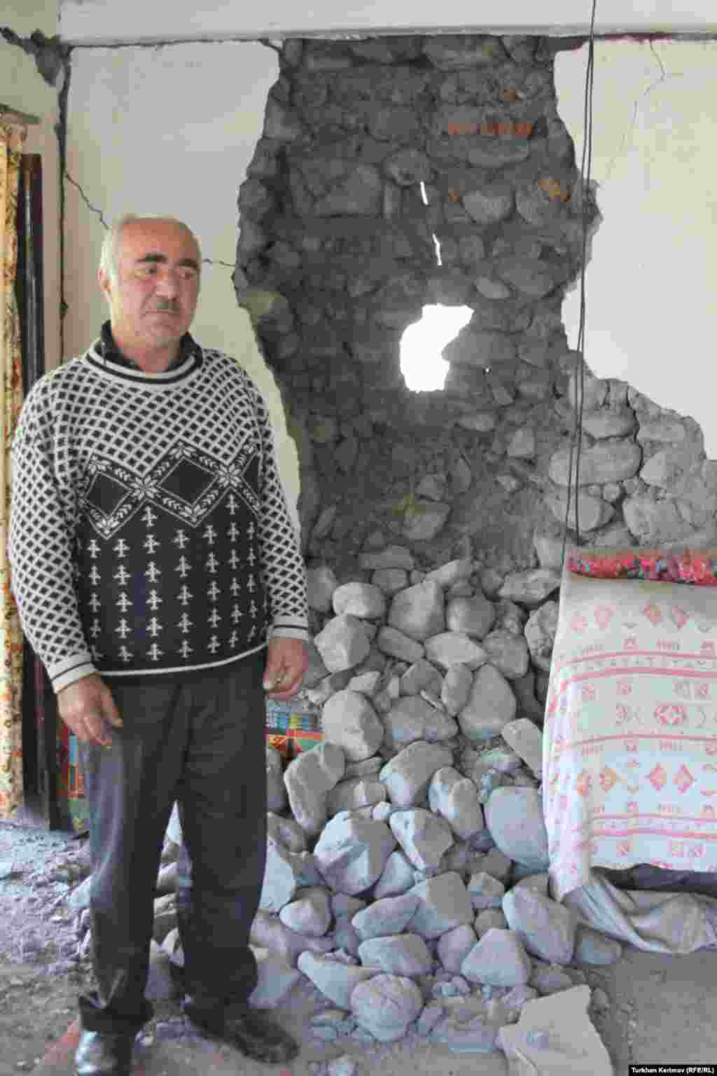Bazar kəndində qəzalı ev