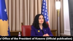 Vjosa Osmani, predsednica Kosova