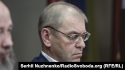 UKRAINE -- Former Member of Parliament Serhiy Pashinskyy during a preventive measure in the Pechersk District Court of Kyiv, 7Oct2019