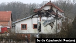 Dom za odrasle i stare u Barajevu posle požara u kojem je poginulo osmoro ljudi, Srbija, 20. januara 2025.
