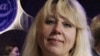 Irina Slavina set herself on fire in October. 