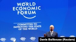 Клаус Шваб відкриває 48-мі щорічні збори Всевітнього економічного форуму в Давосі