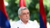 Former Armenian President Serzh Sarkisian (file photo)