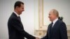 Президент Росії Володимир Путін неодноразово раніше зустрічався з нині поваленим президентом Сирії Башаром Асадом, на боці якого російські збройні сили брали участь у громадянській війні в Сирії. Фото від 13 вересня 2021 року