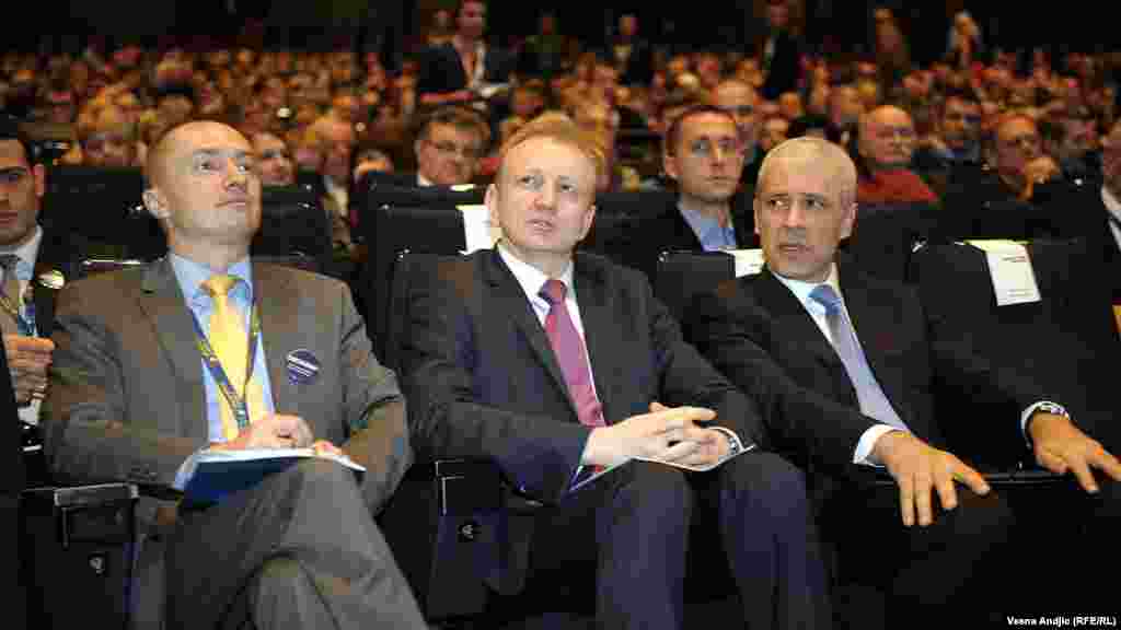 Bojan Pajtić, Dragan Đilas i Boris Tadić, Beograd, 25. novembar 2012.