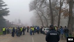 Вработени во Јавното претпријатие „Улици и патишта“ протестираат поради неисплатени плата и К-15, 20 декември 2024