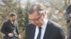 Aleksandar Vučić tokom posete Kosovu, 3. april 2016.