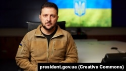 ولودیمیر زلنسکی،‌ رئیس جمهوری اوکراین