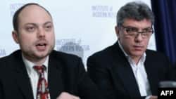 Владимир Кара-Мурза и Борис Немцов, 2014 год