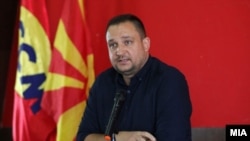 Северна Македонија - Слободан Трендафилов, претседател на Сојузот на синдикатите на Македонија (ССМ).