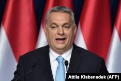 Hungarian Prime Minister Victor Orban (file photo)