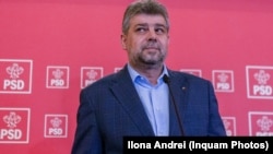 Președintele interimar al PSD Marcel Ciolacu