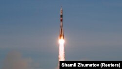 Вдень 9 квітня стало відомо про успішний запуск корабля з космонавтами з Байконуру