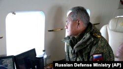 Орусиянын коргоо министри Сергей Шойгу. 22-апрель, 2021-жыл. 